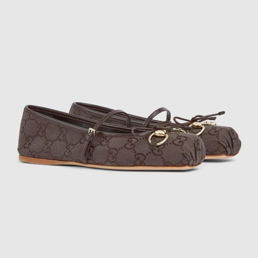 حذاء قوتشي Bailarina Gucci Horsebit para mujer