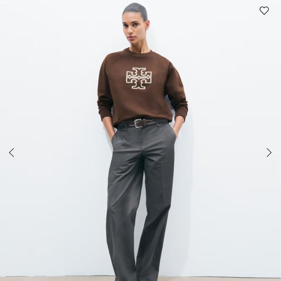 سويتر توري بورش HEAVY FRENCH TERRY LOGO CREWNECK
