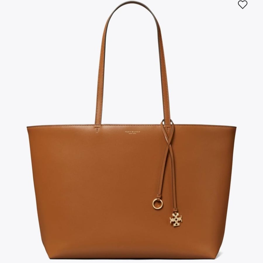 شنطه تورى بورش LEATHER TOP ZIP TOTE