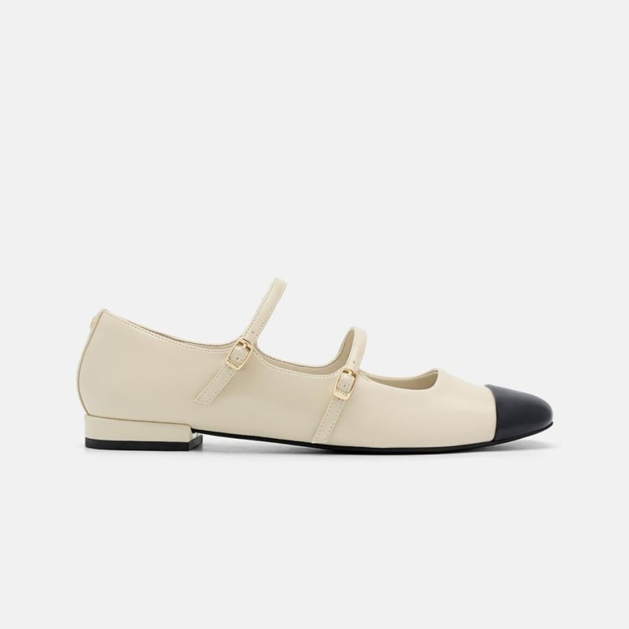 حذاء بيدرو Cap-Toe Ballerina Flats