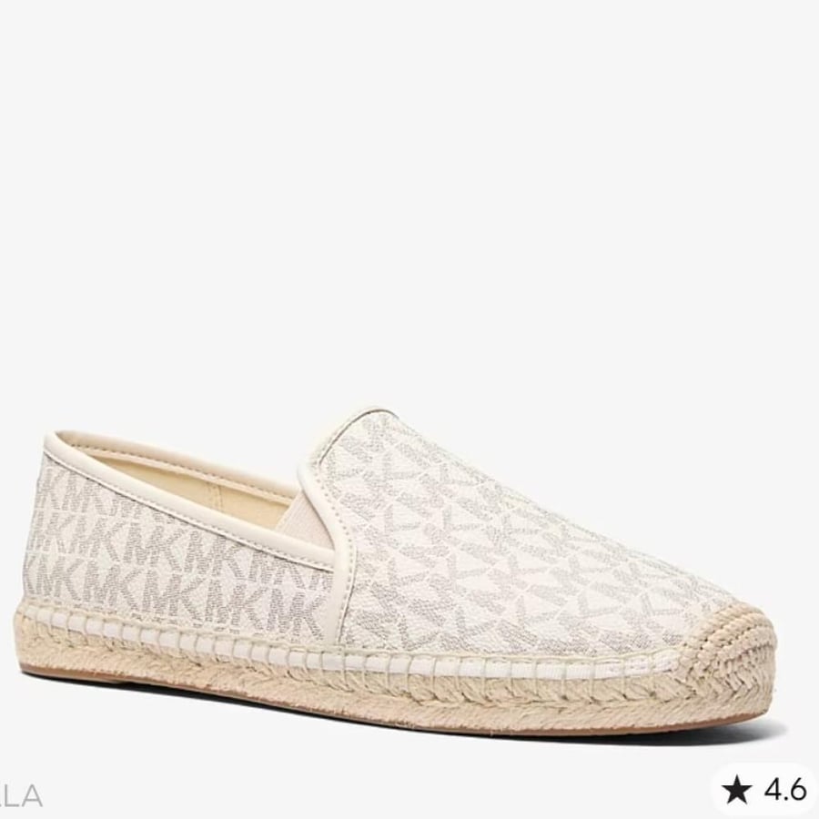 شوز مايكل كورس Hastings Signature Logo Slip-On Espadrille
