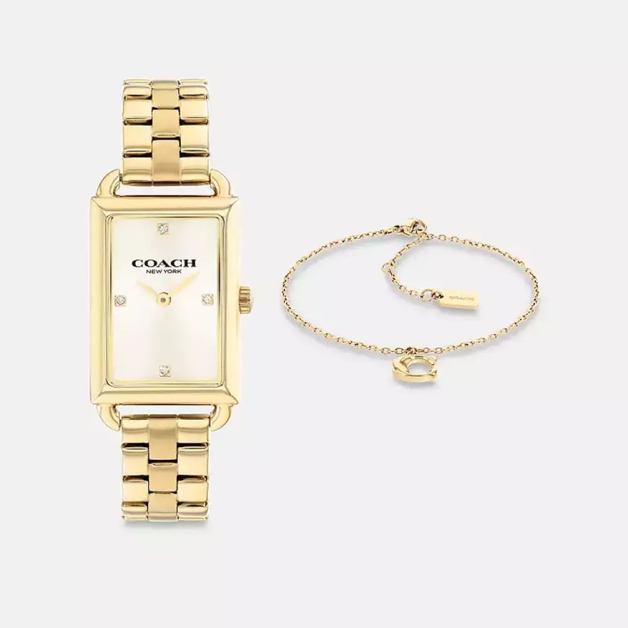 ساعه كوتش  Liz Watch Gift Set, 30MM X 22MM