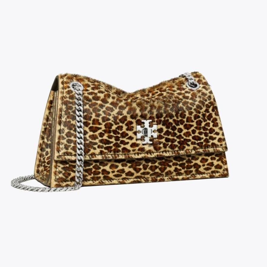 حقيبة توري بورش الحجم ميني MINI KIRA TURNLOCK CALF HAIR SHOULDER BAG