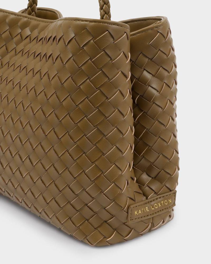 Nova Hand Woven Top Handle Bag