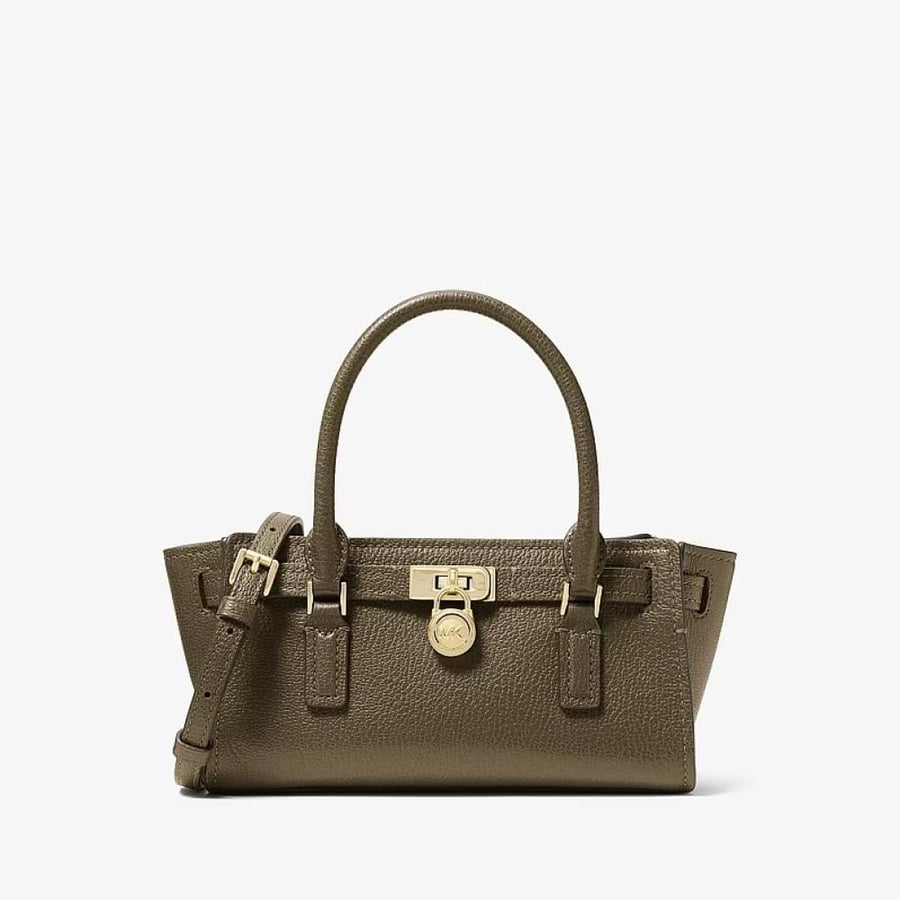 شنطه مايكل كورس  Hamilton Extra-Small Leather Crossbody Bag