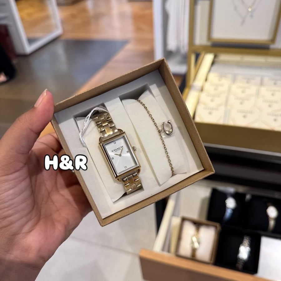 ساعه كوتش  Liz Watch Gift Set, 30MM X 22MM