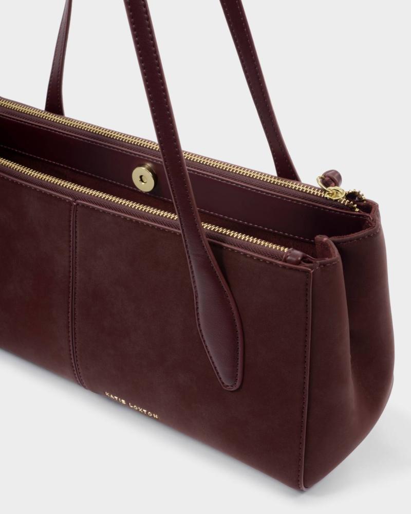 Hattie Suedette Shoulder Bag