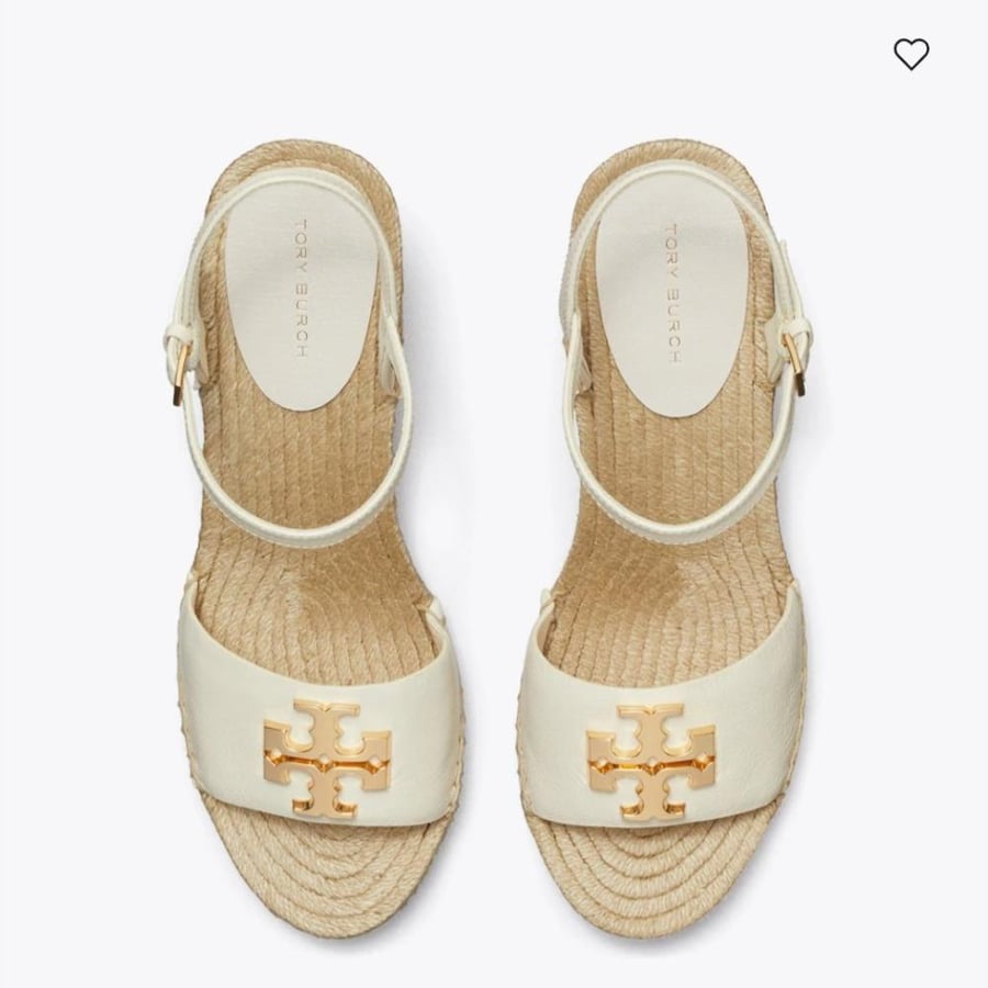 كعب تورى بورش ELEANOR WEDGE ESPADRILLE