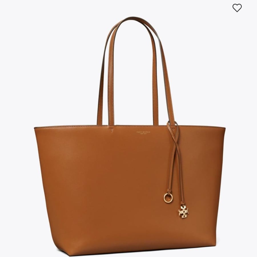شنطه تورى بورش LEATHER TOP ZIP TOTE