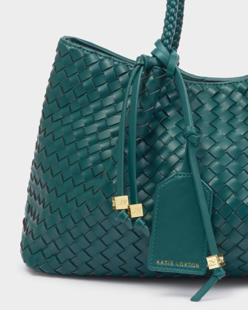 Nova Hand Woven Small Shoulder Tote