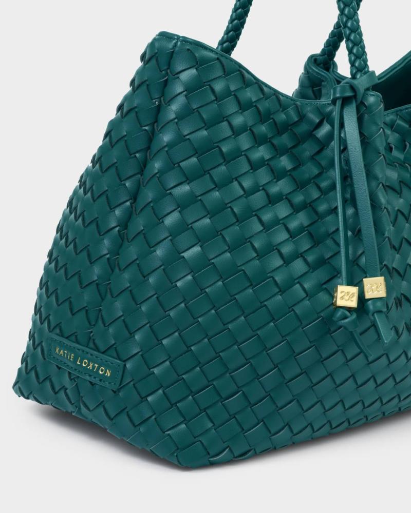 Nova Hand Woven Small Shoulder Tote