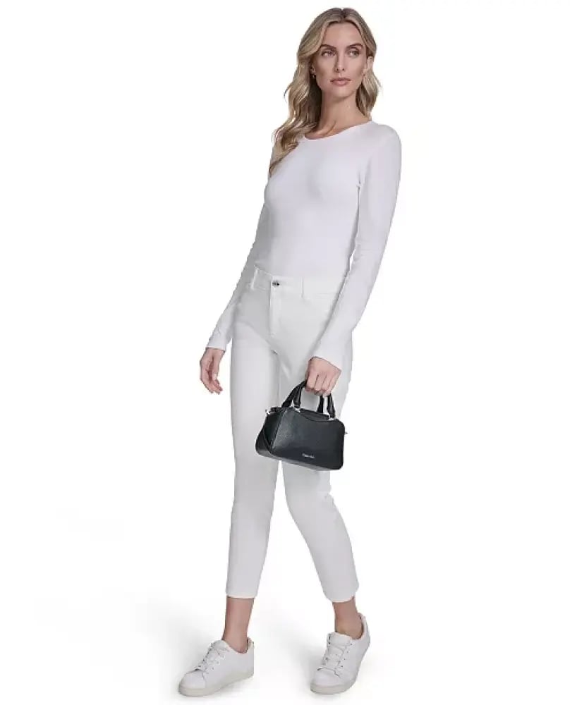 شنطه كالفن كلاين ميديم Akari Signature Medium Crossbody Handbag