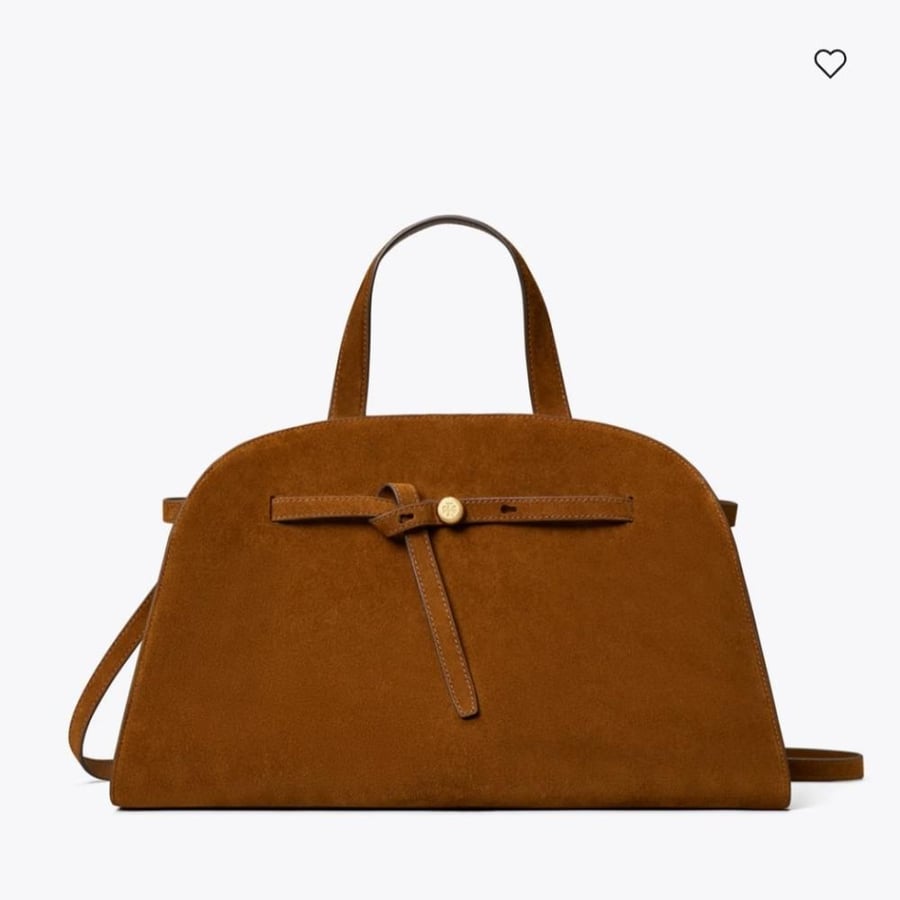 شنطه توري بورش ROMY SUEDE BAULETTO