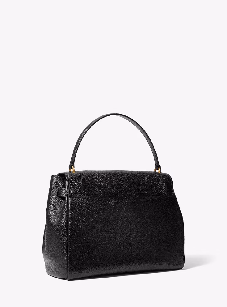 شنطه مايكل كورس Hamilton Large Textured Leather Soft Satchel