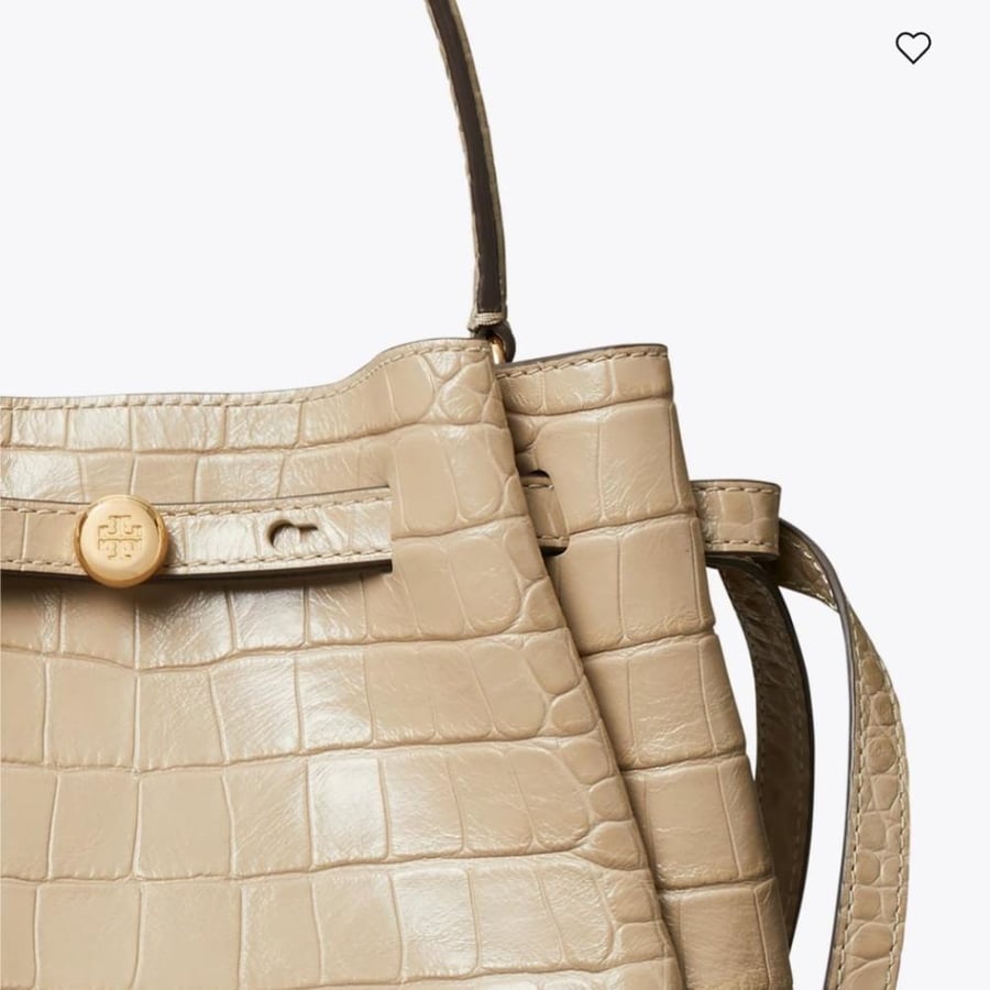 شنطه توري بورش ROMY NUBUCK BUCKET BAG