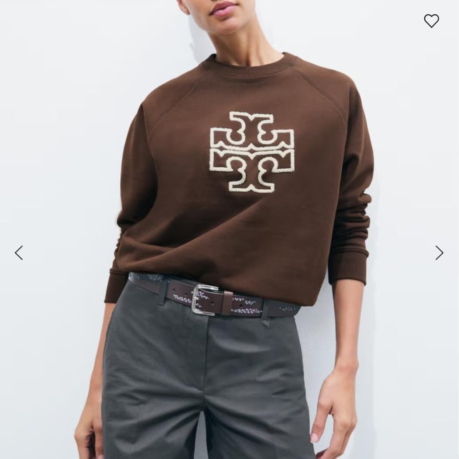 سويتر توري بورش HEAVY FRENCH TERRY LOGO CREWNECK