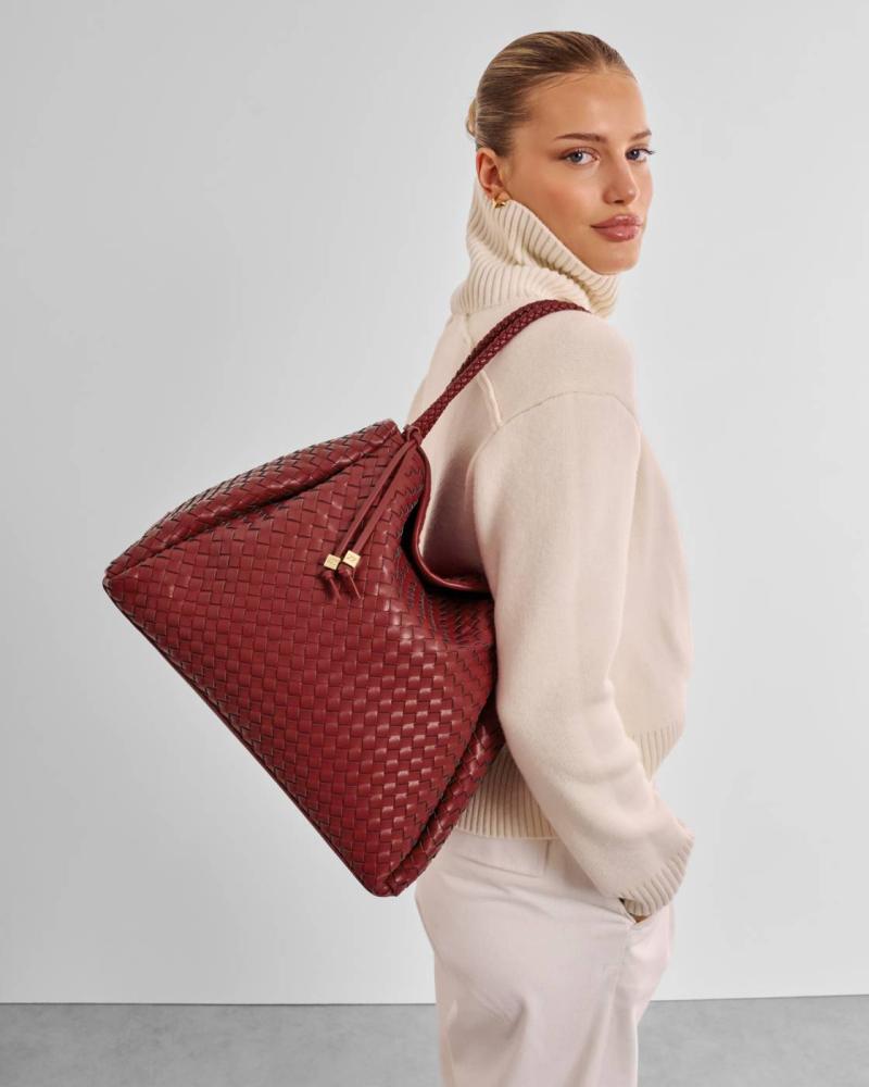 Nova Hand Woven Large Shoulder Bag