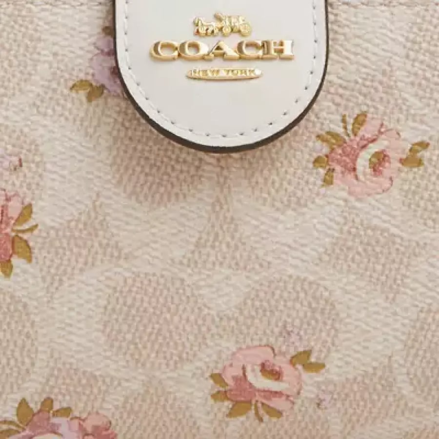 محفظه كوتش Medium Corner Zip Wallet