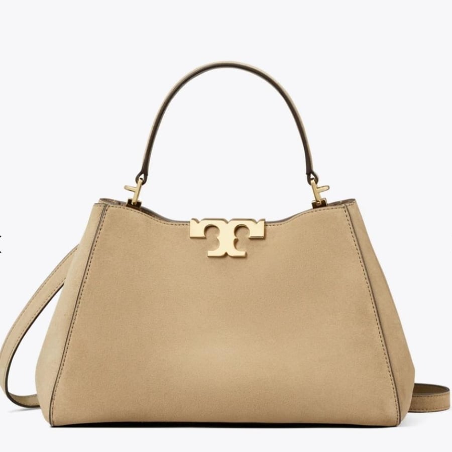 شنطه توري بورش ميديم  MEDIUM ELEANOR SUEDE SATCHEL