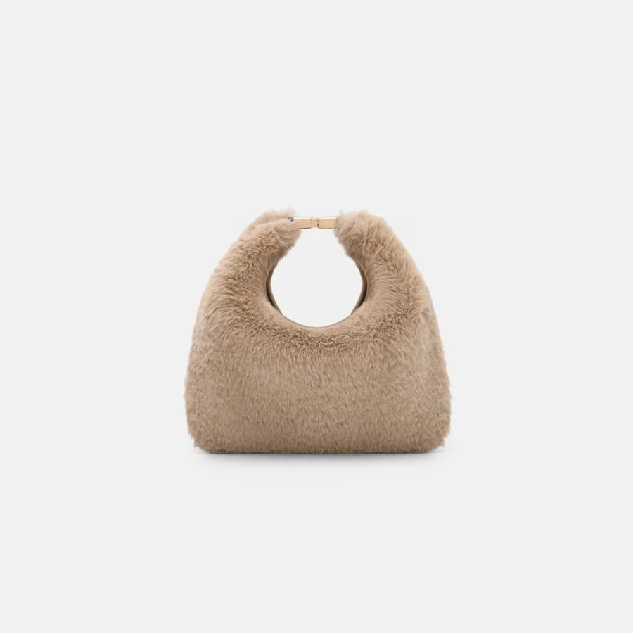 شنطه بيردو Faux Fur Jatte Shoulder
