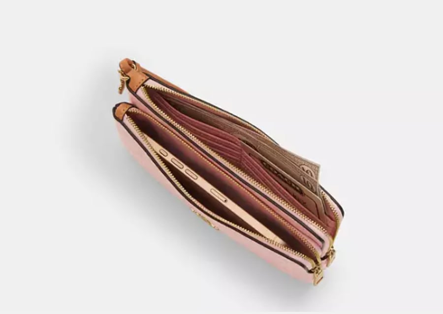 محفظه كوتش Double Zip Wallet
