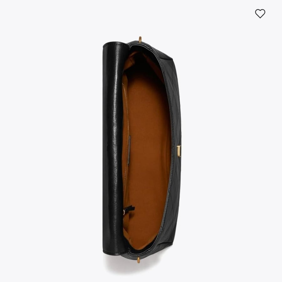 شنطه تورى بورش LARGE CHARLIE QUILTED SHOULDER BAG