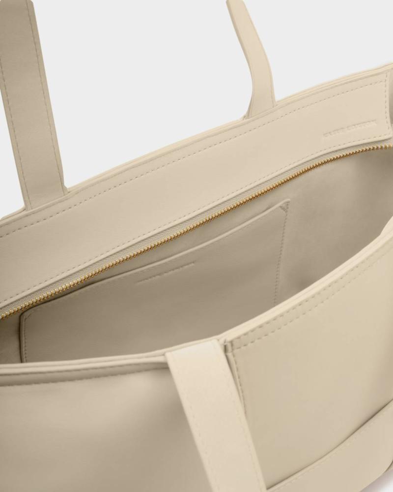 Taya Hand Woven Suedette Tote Bag