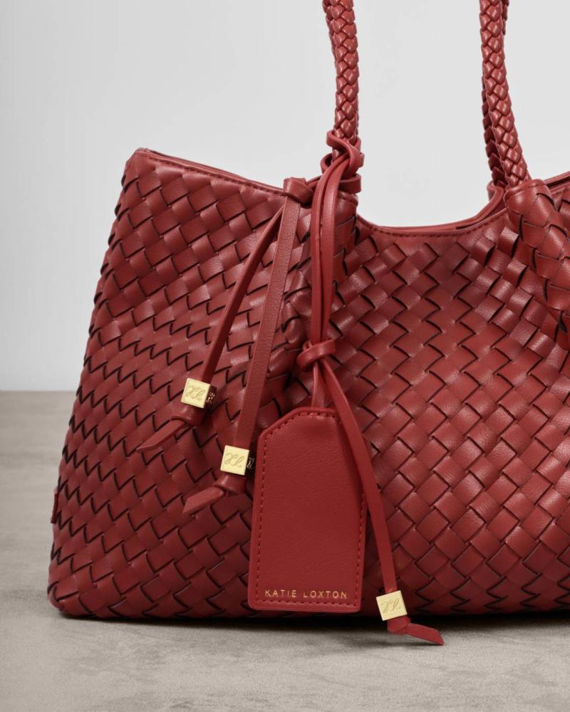 Nova Hand Woven Small Shoulder Tote