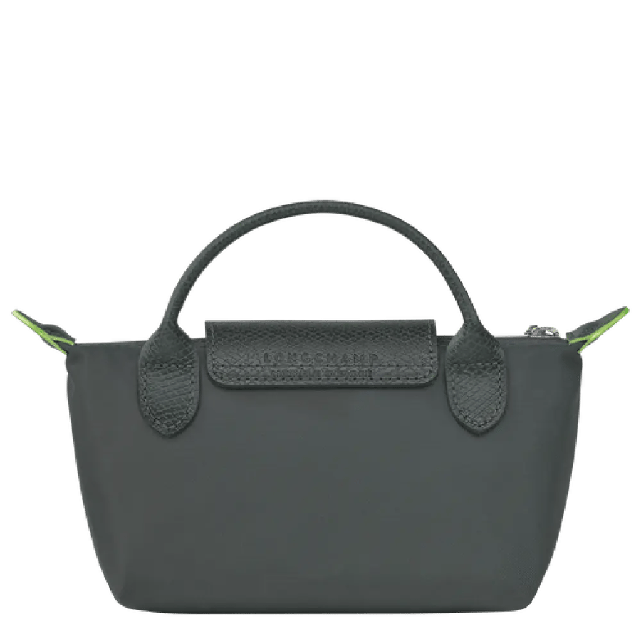 باوتش لونق شامب Le Pliage Green Pouch with handle Pomegranate