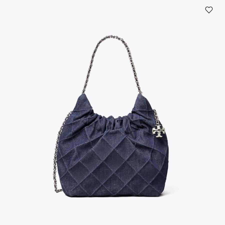 حقيبة توري بورش FLEMING SEQUIN HOBO BAG