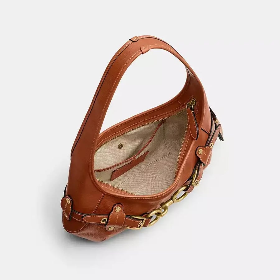 حقيبه كوتش الحجم الكبير Belted Ergo Shoulder Bag