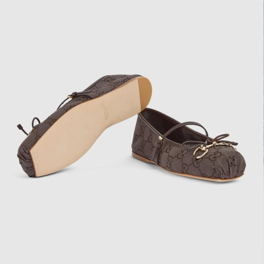 حذاء قوتشي Bailarina Gucci Horsebit para mujer
