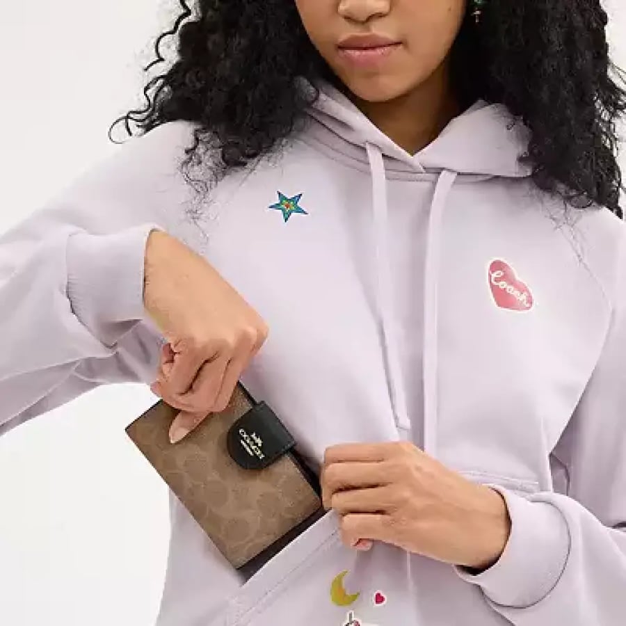محفظه كوتش Medium Corner Zip Wallet