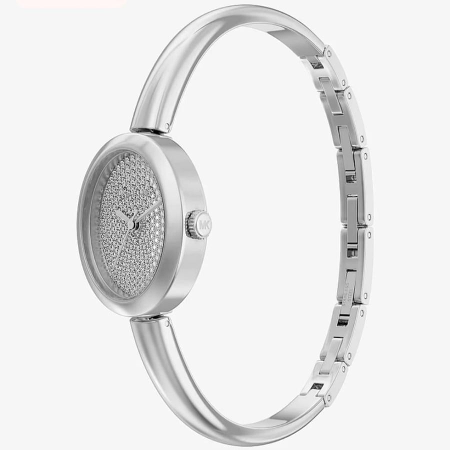 ساعه مايكل كورس  Petite Maude Gold-Tone Bangle Watch