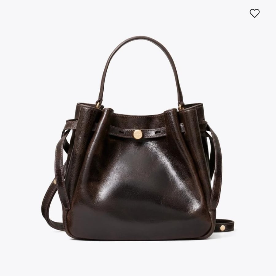 شنطه توري بورش ROMY NUBUCK BUCKET BAG