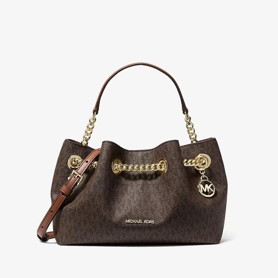 حقيبه مايكل كورس Mina Small Signature Logo Crossbody Bag