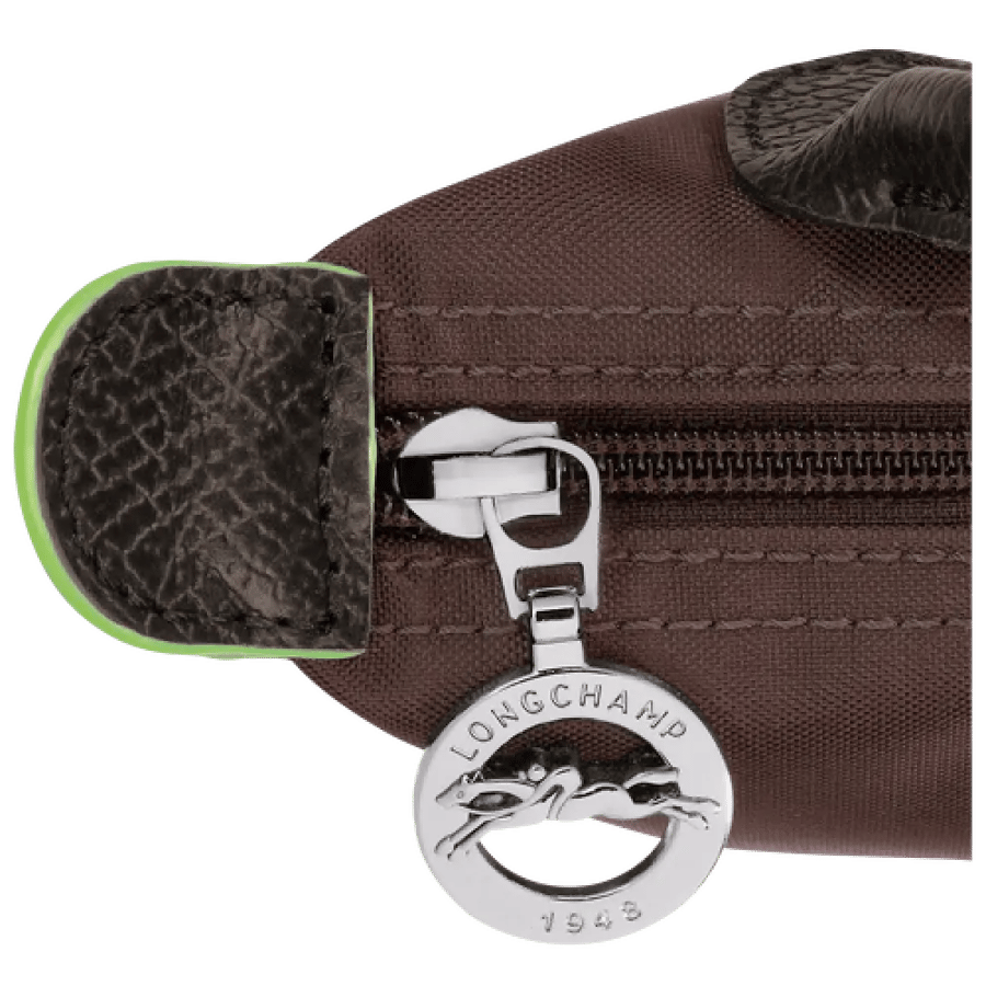 باوتش لونق شامب Le Pliage Green Pouch with handle Pomegranate