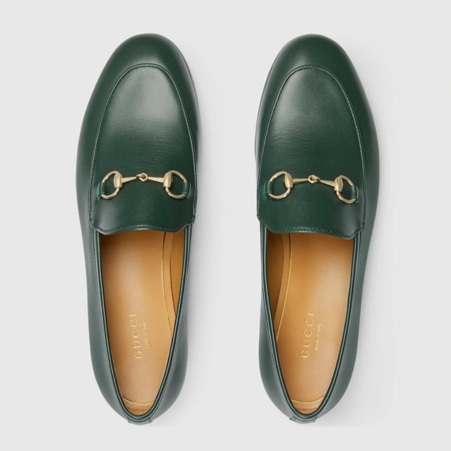 حذاء قوتشي   Mocasín Gucci Jordaan para mujer