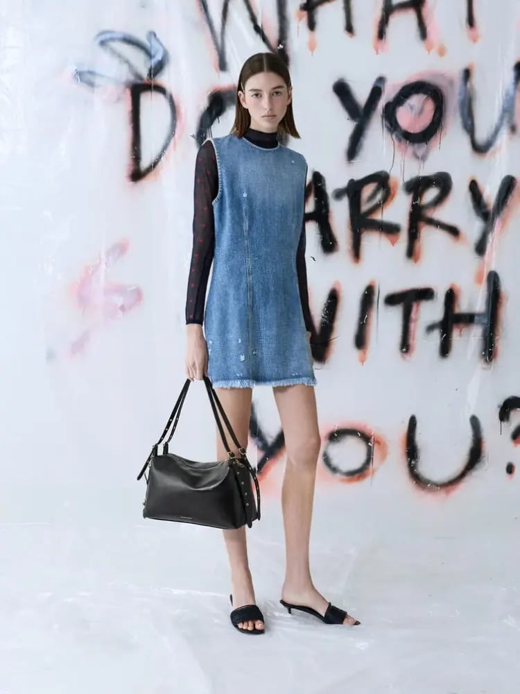 شنطه تشارلز آند كيث الميديم Rey Slouchy Shoulder Bag