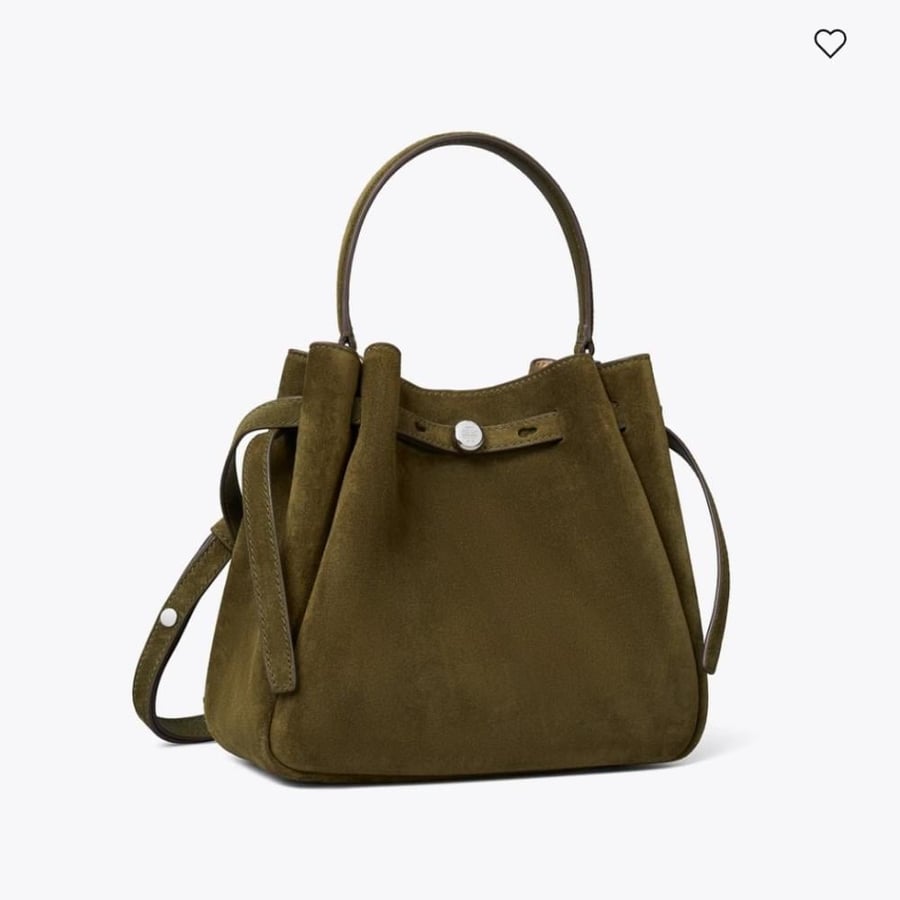 شنطه توري بورش  ROMY SUEDE BUCKET BAG