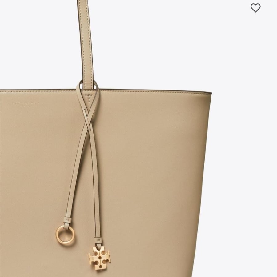 شنطه تورى بورش LEATHER TOP ZIP TOTE