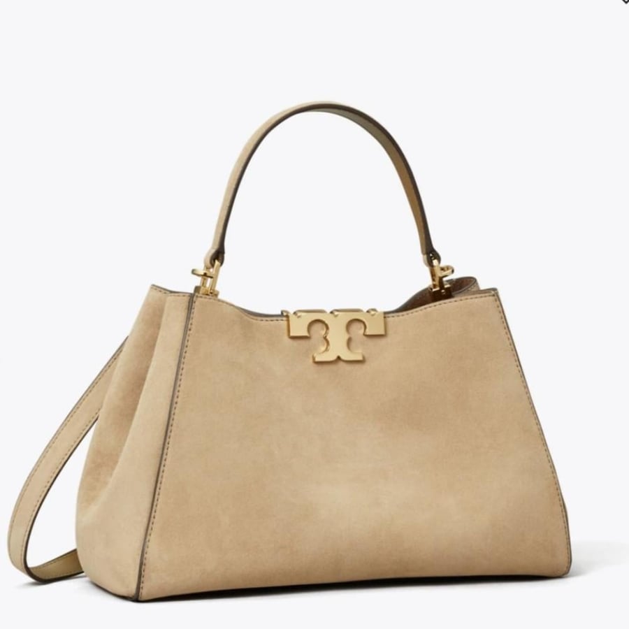 شنطه توري بورش ميديم  MEDIUM ELEANOR SUEDE SATCHEL