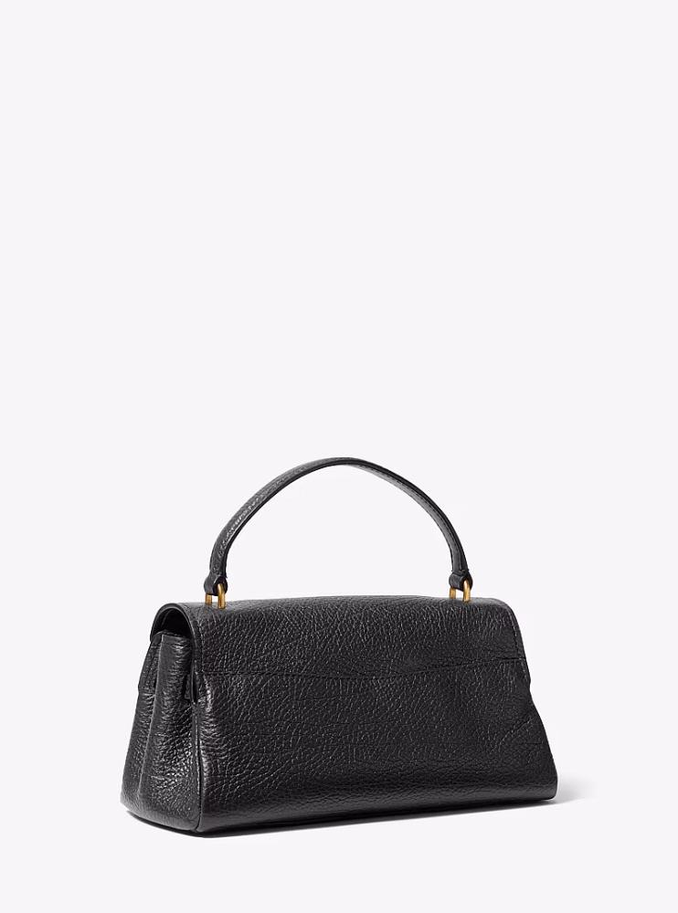 شنطه مايكل كورس Hamilton Moderne Extra-Small Textured Leather Slouchy Crossbody Bag