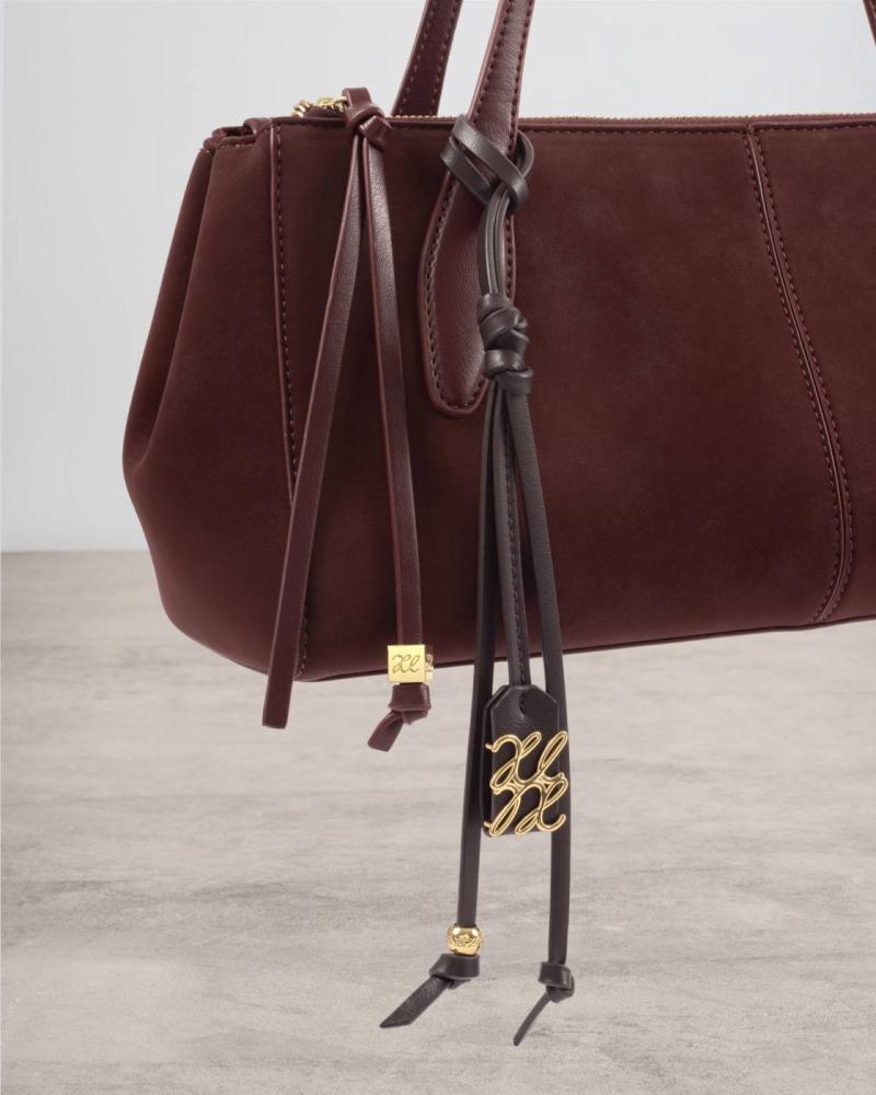Hattie Suedette Shoulder Bag