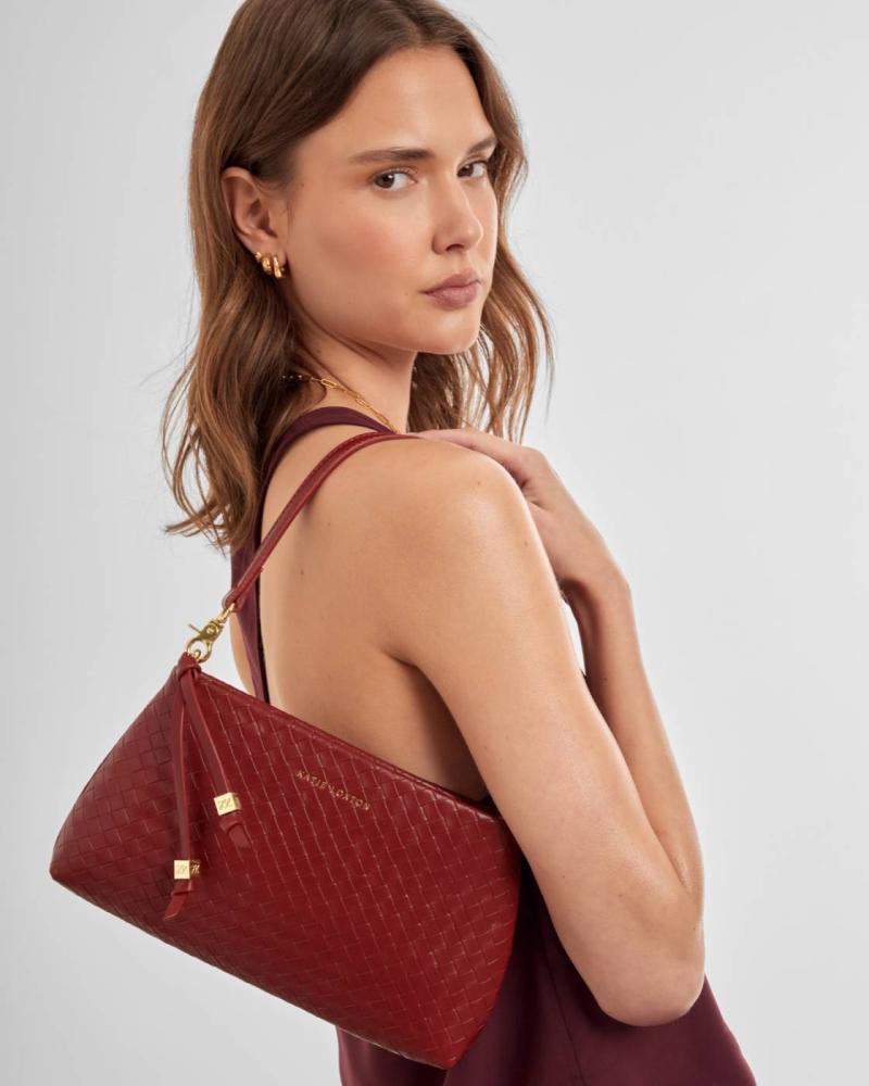 Nova Woven Small Shoulder Bag
