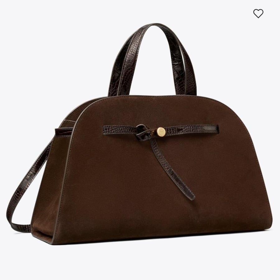 شنطه توري بورش ROMY SUEDE BAULETTO