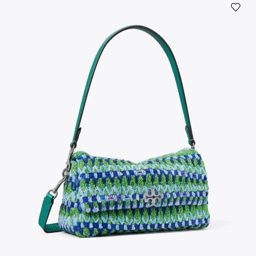 SMALL CHARLIE BEADED SHOULDER BAG شنطة توري حجم صغير
