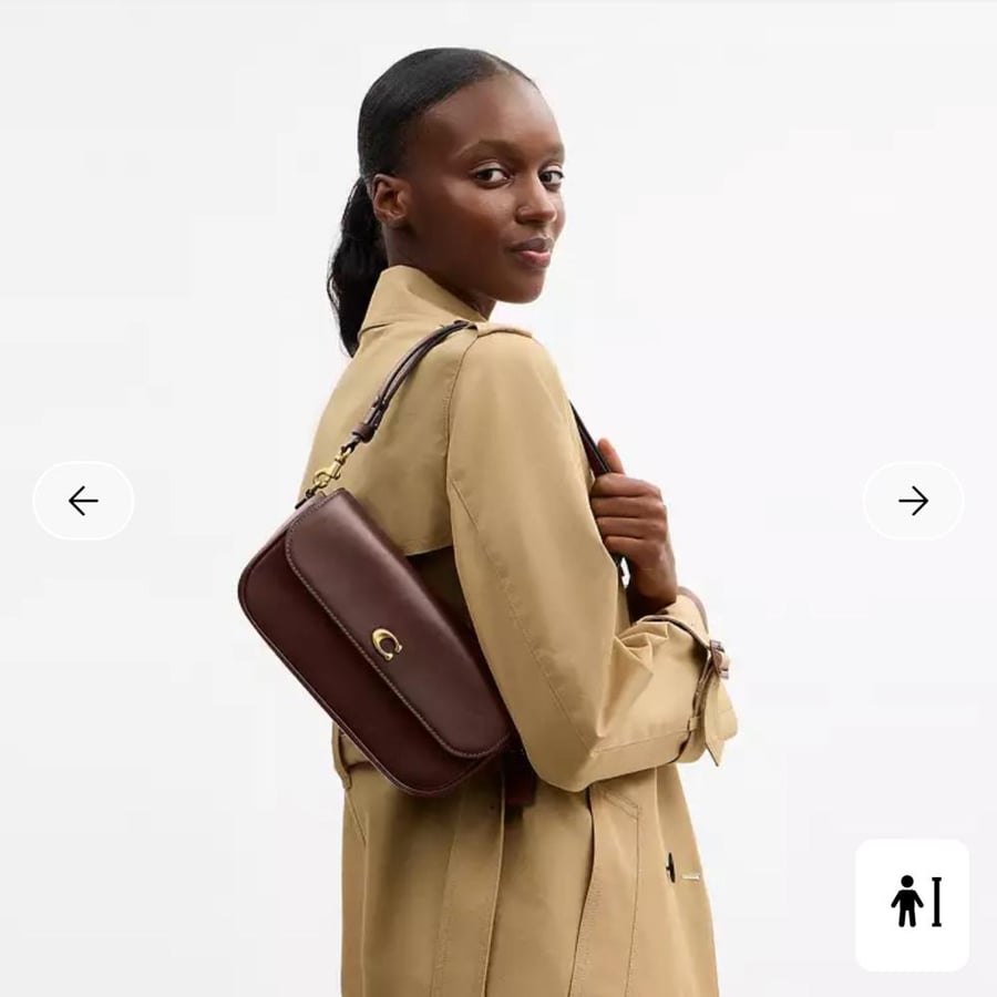حقيبة كوتش Brook Flap Chain Bag
