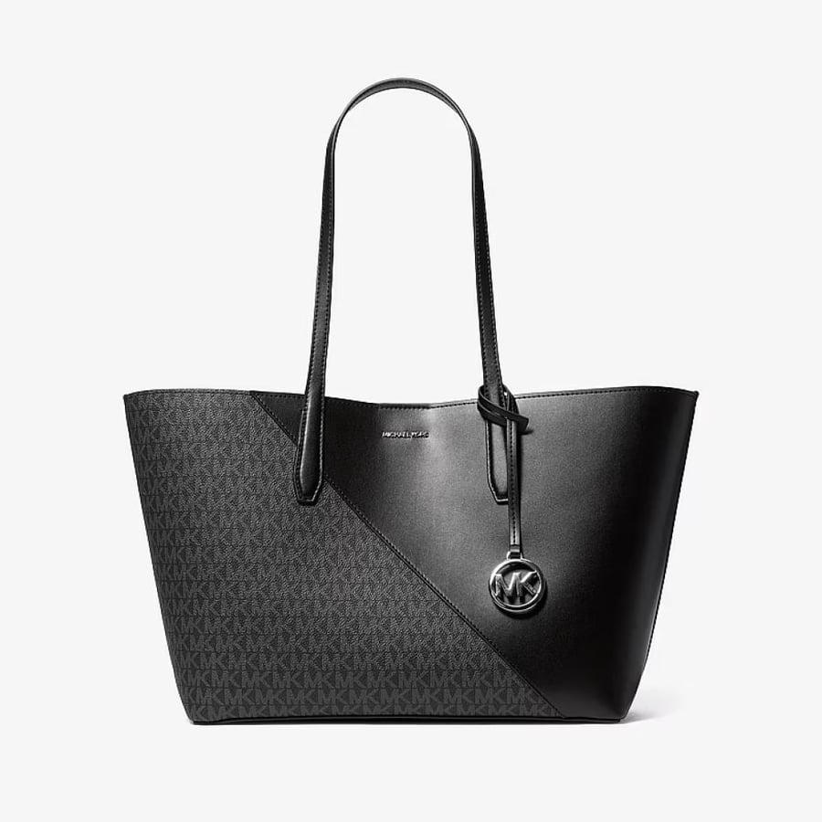 حقيبه مايكل كورس Avalon Medium Signature Logo and Smooth Tote Bag