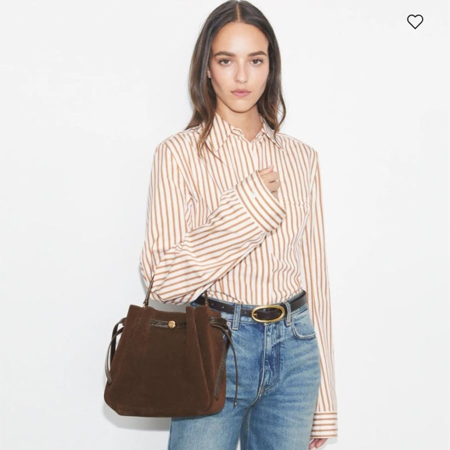 شنطه توري بورش  ROMY SUEDE BUCKET BAG